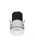 Luminária embutida LED HURGADA 7W 2700K/3000K/4000K branca ou preta