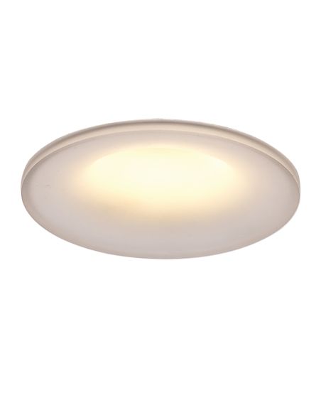 Plafon embutido LAGOS GU10 max 12W 12cm Ø branco