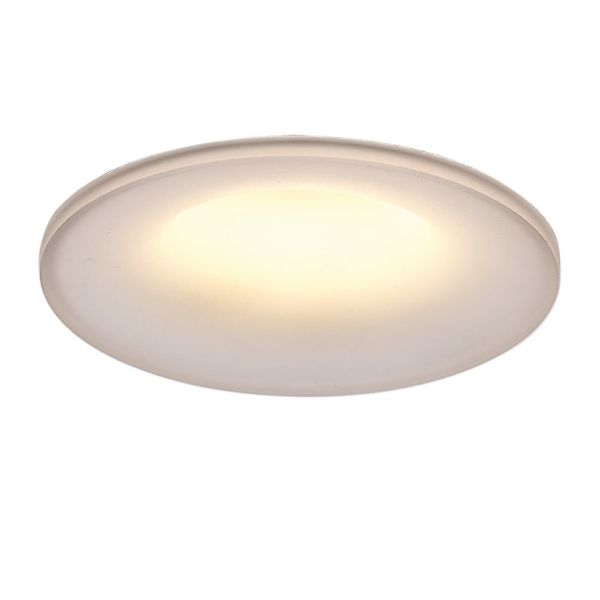 Plafon embutido LAGOS GU10 max 12W 12cm Ø branco