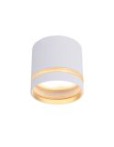 Foco de Superficie empotrable SPLIT GX53 redondo blanco 8,4cm Ø