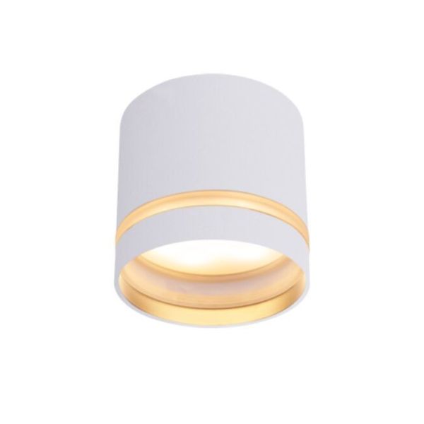 Spot embutido de superfície SPLIT GX53 redondo branco 8,4cm Ø