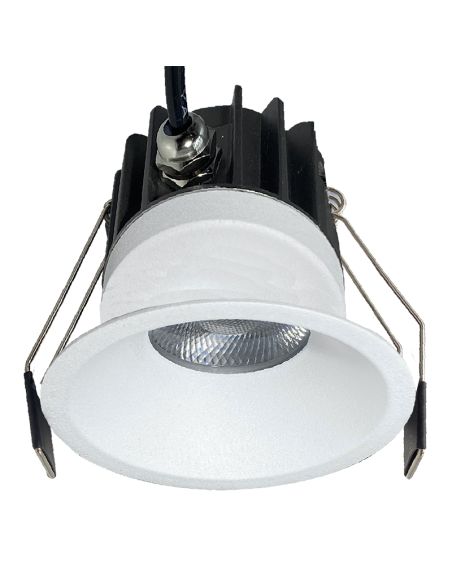 Downlight LED Empotrable ROMBOK dimmable 2700K-3000K-4000K IP65 blanco 12W