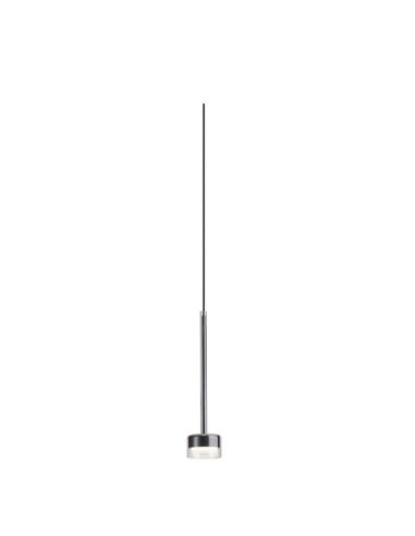 Lámpara Colgante sin base TONIC cristal Ø20cm GX53 -Configurable- cromo