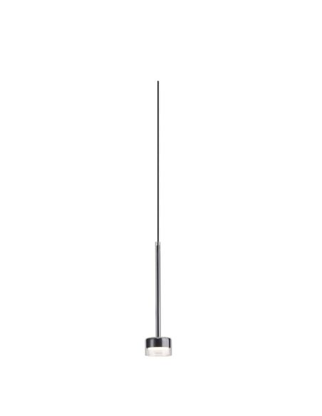 TONIC Suspension sans socle verre Ø20cm GX53 -Configurable- transparent, chrome