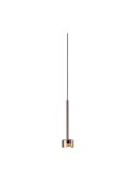 Lámpara Colgante sin base TONIC cristal Ø20cm GX53 -Configurable- cobre