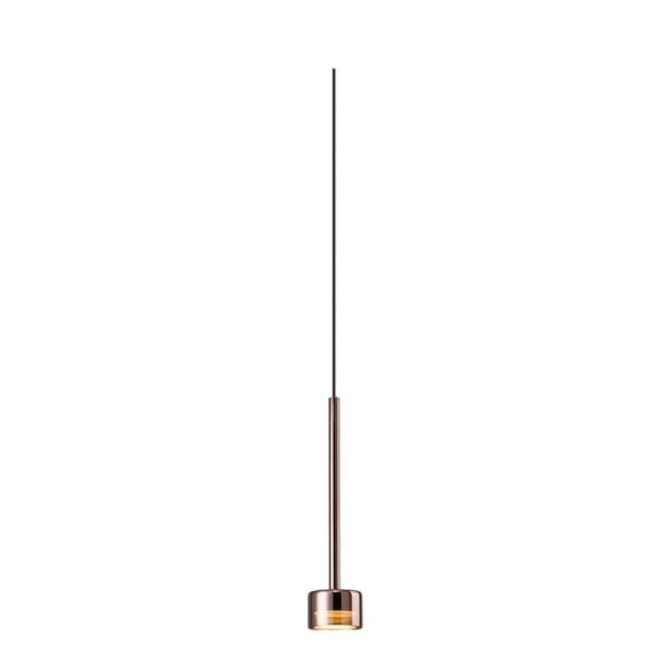 Lámpara Colgante sin base TONIC cristal Ø20cm GX53 -Configurable- cobre