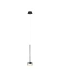 TONIC Lâmpada pingente cristal Ø20cm GX53 bronze