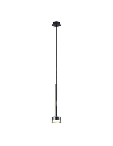 Lámpara Colgante TONIC cristal Ø20cm GX53 bronce