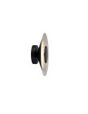Aplique de Pared LED ORION 8W 3000K Ø 25cm negro