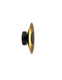 Aplique de Pared LED ORION 8W 3000K Ø 25cm negro+madera