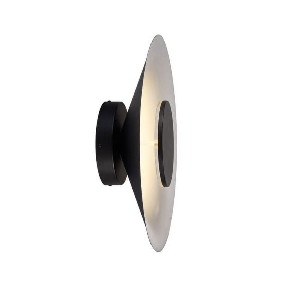 Aplique de Pared LED ORION 20W 3000K Ø 40cm negro