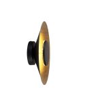 Aplique de Pared LED ORION 20W 3000K Ø 40cmnegro+madera