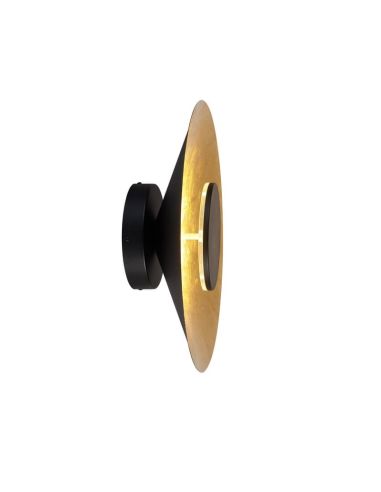 Aplique de Pared LED ORION 20W 3000K Ø 40cm negro+oro 