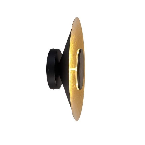 Aplique de Pared LED ORION 20W 3000K Ø 40cm negro+oro 