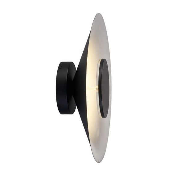 Aplique de Pared LED ORION 24W 3000K Ø50cm negro