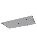 Rosace pour lampes suspendues Collection Elsa 7 Lumières, en métal blanc, or, chrome, noir Ø 62cm -Configurable-