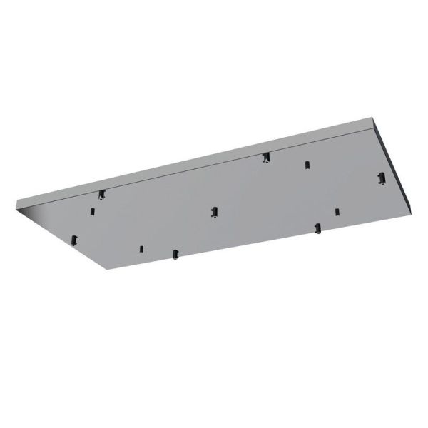 Rosace pour lampes suspendues Collection Elsa 7 Lumières, en métal blanc, or, chrome, noir Ø 62cm -Configurable-