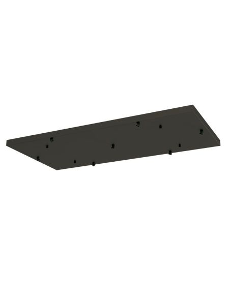 Florón de techo para Lámparas colgantes Colección Elsa 7 Luces, de metal blanco, oro, cromo, negro Ø 62cm -Configurable-