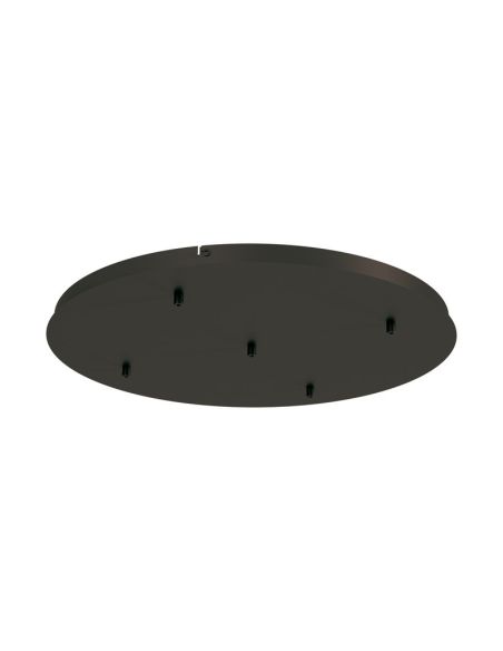 Florón de techo para Lámparas colgantes Colección Elsa 5 Luces, de metal blanco, oro, cromo, negro Ø 62cm -Configurable-
