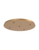 Florón de techo para Lámparas colgantes Colección Elsa 5 Luces, de metal blanco, oro, cromo, negro Ø 62cm -Configurable-