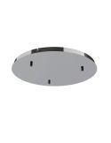 Florón de techo para Lámparas colgantes Colección Elsa 3 Luces, de metal blanco, oro, cromo, negro Ø 52cm -Configurable-