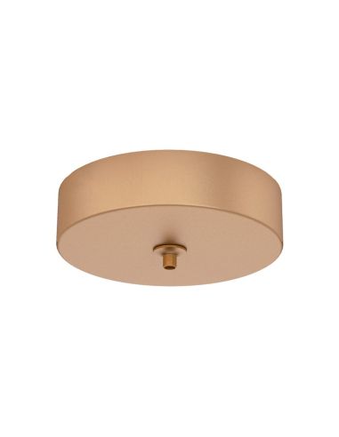 Rosace pour suspensions Collection Elsa 1 Lumière, métal blanc, doré, chrome, noir Ø 10cm -Configurable-
