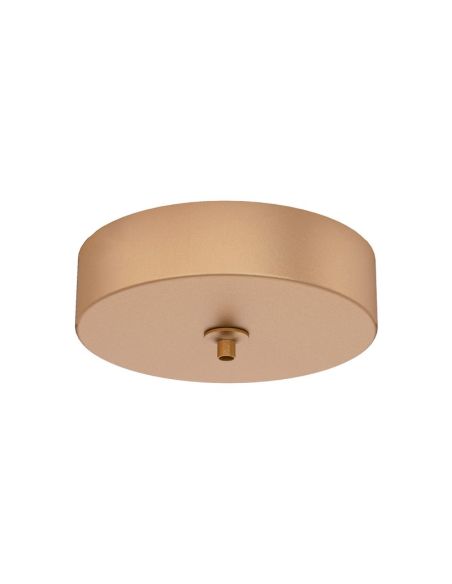 Rosace pour suspensions Collection Elsa 1 Lumière, métal blanc, doré, chrome, noir Ø 10cm -Configurable-