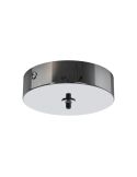 Florón de techo para Lámparas colgantes Colección Elsa 1 Luz, de metal blanco, oro, cromo, negro Ø 10cm -Configurable-