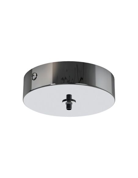 Rosácea de teto para luminárias suspensas Elsa Collection 1 Light, metal branco, dourado, cromado, preto Ø 10cm -Configurável-