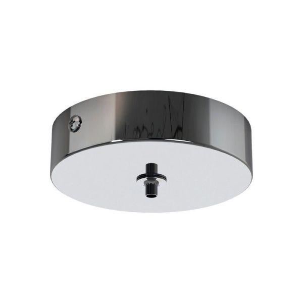 Florón de techo para Lámparas colgantes Colección Elsa 1 Luz, de metal blanco, oro, cromo, negro Ø 10cm -Configurable-