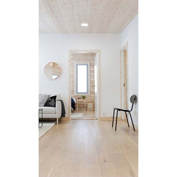 Downlight Quad 2 IP43 LED Rebaixado Corte redondo quadrado 16w branco e cinza | leonleds