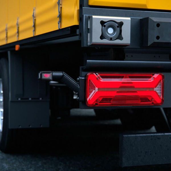 Feu arrière LED Ecoled II ECE R48 12V-24V connecteur ASS2 avec Galibo Schmitz Tisvol Cobo Lecitrailer | LéonLeds