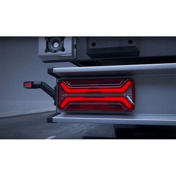 Feu arrière LED Ecoled II ECE R48 12V-24V Connecteur ASS2 et 5 connecteurs Aspock | LéonLeds