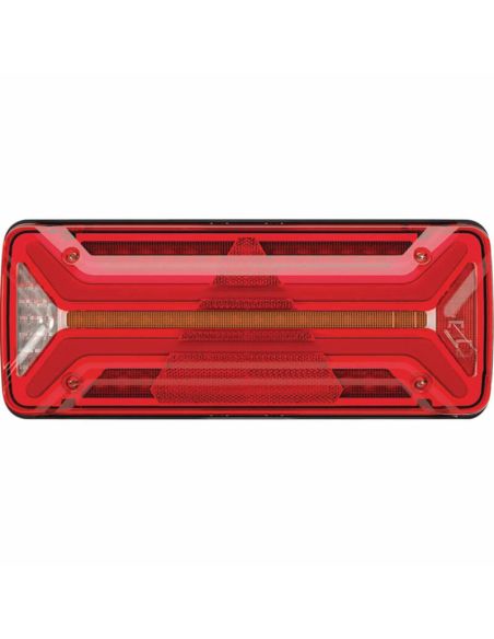 Feu arrière LED Ecoled II ECE R48 12V-24V Connecteur ASS2 et 5 connecteurs Aspock | LéonLeds