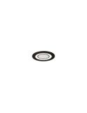 Downlight empotrable LED Core negro 5W 3000K detalle producto