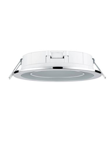 Downlight empotrable LED CORE cromo 10W 450Lm 3000K empotrado