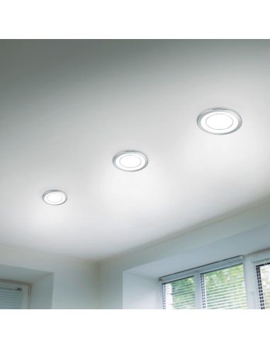 CORE LED downlight embutido cromado 10W 450Lm 3000K detalhe do produto