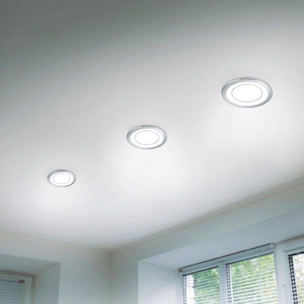 Downlight LED encastrable CORE chrome 10W 450Lm 3000K détail du produit