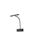 Aplique de pared LED metal CURTIS flexible 1x4W 3000K IP20 luz apagada