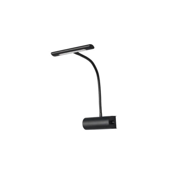 Aplique de pared LED metal CURTIS flexible 1x4W 3000K IP20 luz apagada