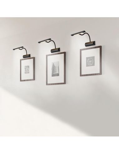 Aplique de pared LED metal CURTIS flexible 1x4W 3000K IP20 foto ambiente combinación productos