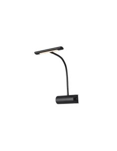Aplique de pared LED metal CURTIS flexible 1x4W 3000K IP20 | LeonLeds