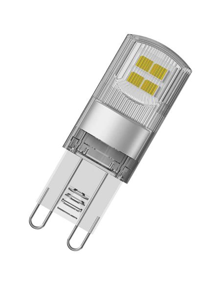 Lâmpada LED G9 1.9W de substituição 20W classe de desempenho PIN especial CL 20 não dim | LeonLeds