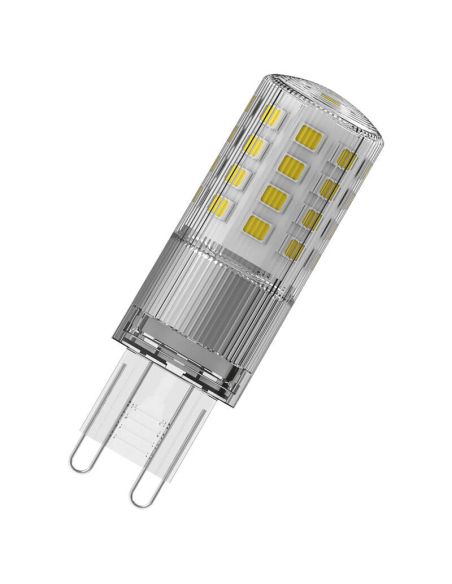 Lâmpada LED G9 regulável muito poderosa, 4W, substituição, 40W, 470Lm, classe de desempenho especial CL50 Dim LedVance