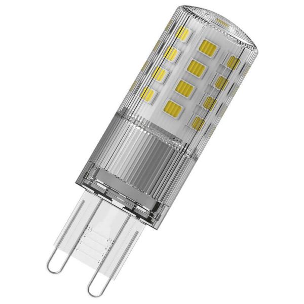 Lâmpada LED G9 regulável muito poderosa, 4W, substituição, 40W, 470Lm, classe de desempenho especial CL50 Dim LedVance