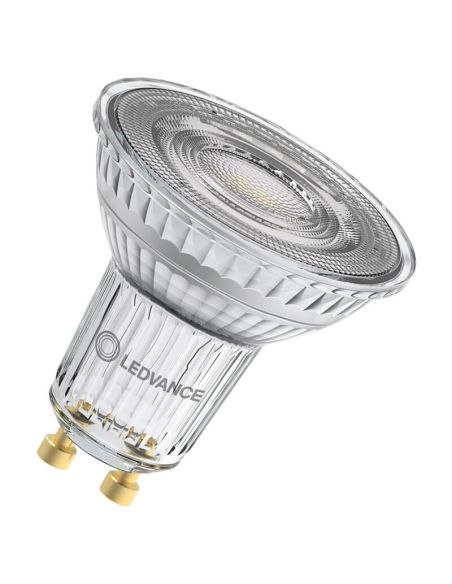 Lâmpada LED GU10 regulável muito potente 8,3W substitui 80W 36º Performance Class Spot GL80 DIM CRI90 | LeonLeds
