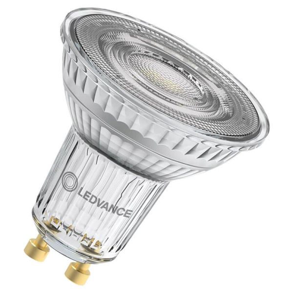 Ampoule LED GU10 Dimmable Très Puissante 8,3W Remplace 80W 36º Classe de Performance Spot GL80 DIM CRI90 | LéonLeds