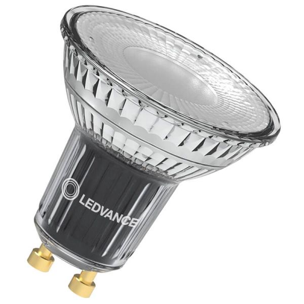 Ampoule LED GU10 Dimmable 7,9W Remplacement 80W 120º 650Lm Classe de Performance Spot GL80 Dim CRI90 LedVance