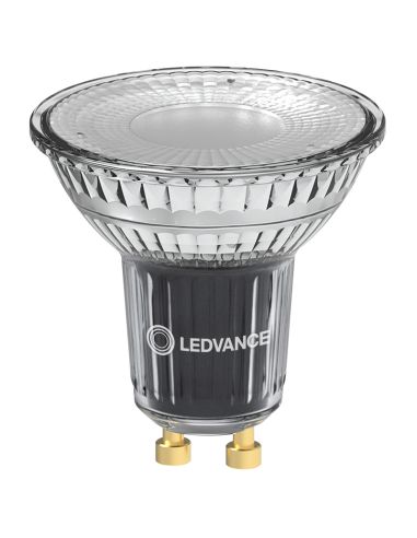 Bombilla LED GU10 Regulable 7,9W Reemplazo 80W 120º 650Lm Performance Class Spot GL80 Dim CRI90 LedVance
