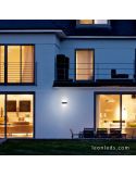 Aplique LED exterior antracita Endura Styel Shield RD 11W 400Lm 3000K LedVance | LeonLeds